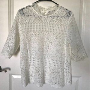 Zara lace top